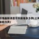 上海疫情最新消息今天新增多少例(上海疫情情况最新今天)