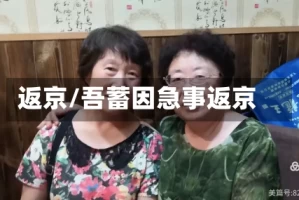 返京/吾蓄因急事返京