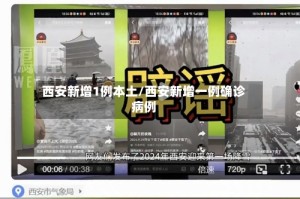 西安新增1例本土/西安新增一例确诊病例