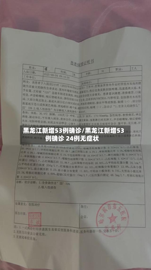 黑龙江新增53例确诊/黑龙江新增53例确诊 24例无症状-第1张图片
