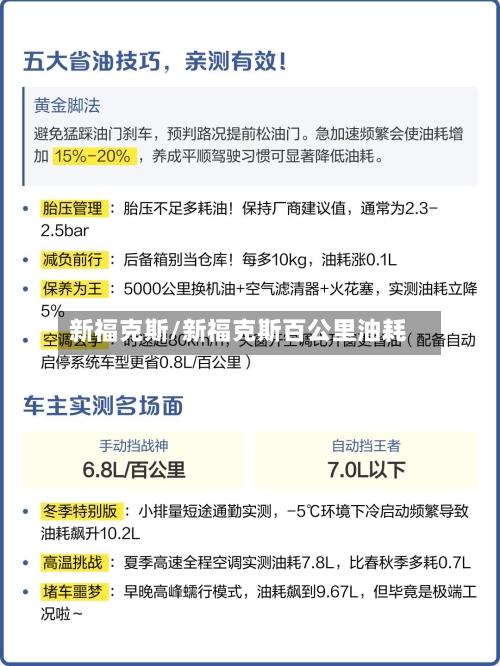 新福克斯/新福克斯百公里油耗-第3张图片