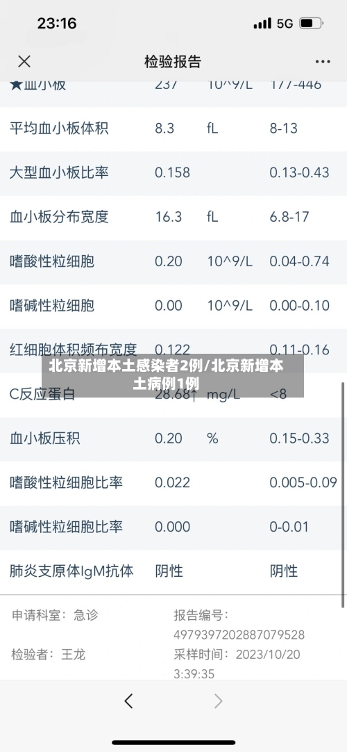 北京新增本土感染者2例/北京新增本土病例1例-第2张图片