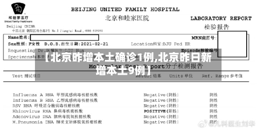 【北京昨增本土确诊1例,北京昨日新增本土9例】-第2张图片