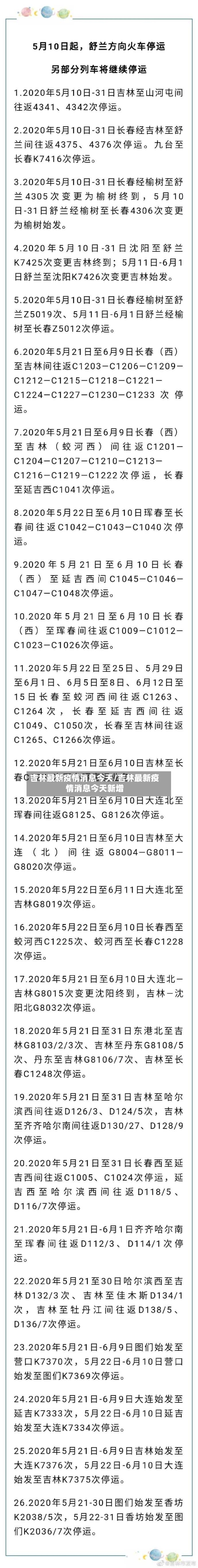 吉林最新疫情消息今天/吉林最新疫情消息今天新增-第2张图片